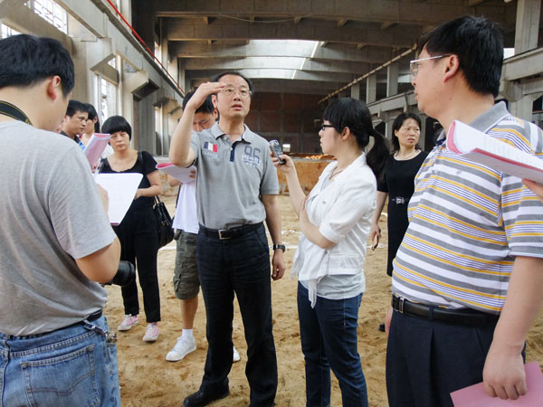 “中國網絡媒體江西行”采訪團抵達四特科技工業(yè)園